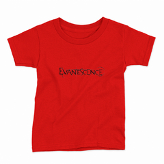 Remera Infantil Manga Corta EVANESCENCE 01 en internet