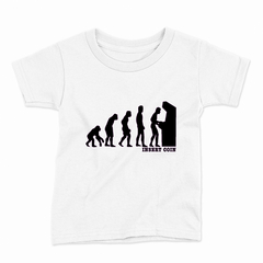 Remera Infantil Manga Corta EVOLUTION INSERT COIN 01 en internet