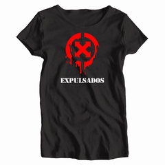 Remera Mujer Manga Corta EXPULSADOS 01