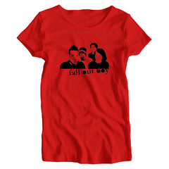 Remera Mujer Manga Corta FALL OUT BOYS 01 en internet