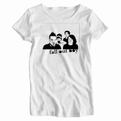 Remera Mujer Manga Corta FALL OUT BOYS 01