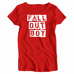 Remera Mujer Manga Corta FALL OUT BOYS 03 - comprar online