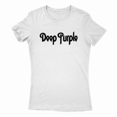 Remera Mujer Manga Corta DEEP PURPLE 01 - Wildshirts