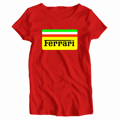 Remera Mujer Manga Corta FERRARI 04 - comprar online