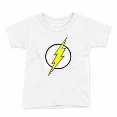 Remera Infantil Manga Corta FLASH 01 en internet