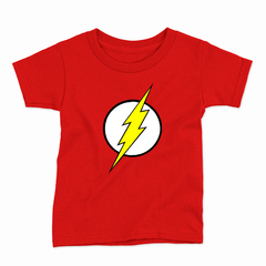 Remera Infantil Manga Corta FLASH 01