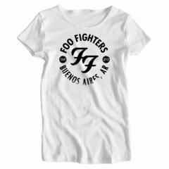 Remera Mujer Manga Corta FOO FIGHTERS 11