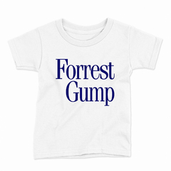 Remera Infantil Manga Corta FORREST GUMP 01