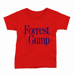 Remera Infantil Manga Corta FORREST GUMP 01 en internet