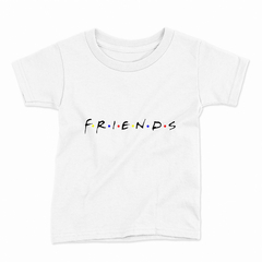 Remera Infantil Manga Corta FRIENDS 01