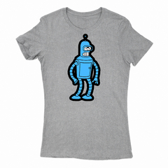 Remera Mujer Manga Corta FUTURAMA BENDER 01 en internet