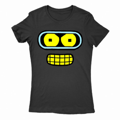 Remera Mujer Manga Corta FUTURAMA BENDER 02 - Wildshirts