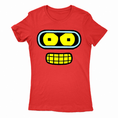 Remera Mujer Manga Corta FUTURAMA BENDER 02 en internet