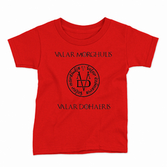 Remera Infantil Manga Corta GAME OF THRONES 15 en internet