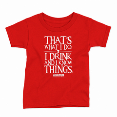 Remera Infantil Manga Corta GAME OF THRONES 25 - Wildshirts