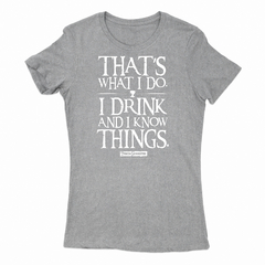 Remera Mujer Manga Corta GAME OF THRONES 25 en internet