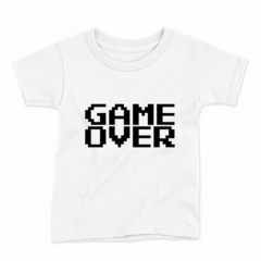 Remera Infantil Manga Corta GAME OVER 01 - comprar online