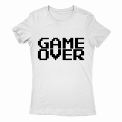 Remera Mujer Manga Corta GAME OVER 01 - comprar online