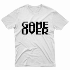 Remera Unisex Manga Corta GAME OVER 01 - comprar online