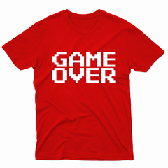 Remera Unisex Manga Corta GAME OVER 01 - Wildshirts