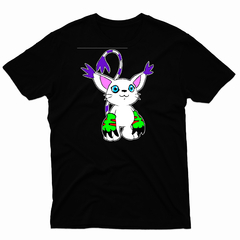 Remera Unisex Manga Corta GATOMON 01