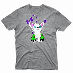 Remera Unisex Manga Corta GATOMON 01 en internet