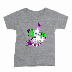 Remera Infantil Manga Corta GATOMON 02 en internet