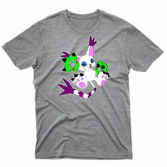 Remera Unisex Manga Corta GATOMON 02 en internet