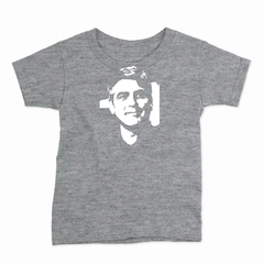 Remera Infantil Manga Corta GEORGE CLOONEY 01 en internet