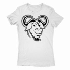 Remera Mujer Manga Corta GNU 01 - comprar online