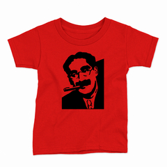 Remera Infantil Manga Corta GROUCHO MARX 01 en internet