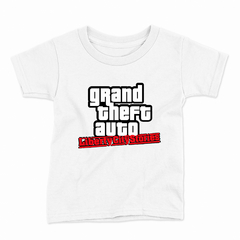 Remera Infantil Manga Corta GTA 01