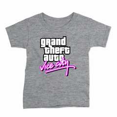 Remera Infantil Manga Corta GTA 02