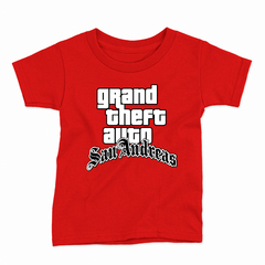 Remera Infantil Manga Corta GTA 05 - Wildshirts