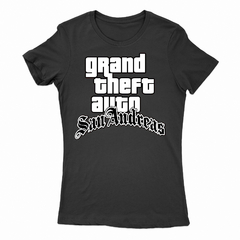 Remera Mujer Manga Corta GTA 05 - comprar online