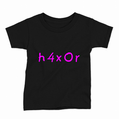 Remera Infantil Manga Corta h4xOr 01 - comprar online