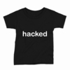 Remera Infantil Manga Corta HACKED 01