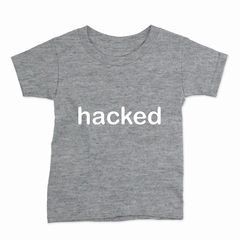 Remera Infantil Manga Corta HACKED 01 en internet