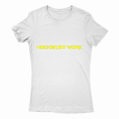 Remera Mujer Manga Corta HACKER AT WORK 01 - comprar online