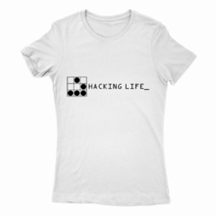 Remera Mujer Manga Corta HACKING LIFE 01 - comprar online