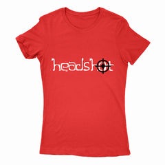 Remera Mujer Manga Corta HEADSHOT 01 - Wildshirts