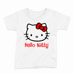 Remera Infantil Manga Corta HELLO KITTY 01