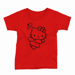 Remera Infantil Manga Corta HELLO KITTY 02 en internet