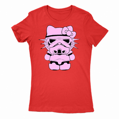 Remera Mujer Manga Corta HELLO KITTY STAR WARS 02 en internet