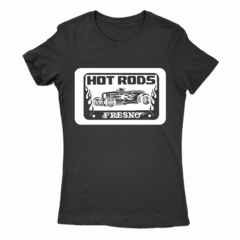 Remera Mujer Manga Corta HOT RODS FRESNO 01 - Wildshirts