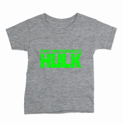 Remera Infantil Manga Corta HULK 05 en internet