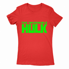 Remera Mujer Manga Corta HULK 05 - Wildshirts