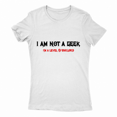 Remera Mujer Manga Corta I AM NOT A GEEK 01 - comprar online