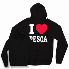 Buzo/Campera Unisex I LOVE PESCA 01 - Wildshirts