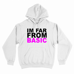 Buzo / Campera Canguro Unisex I'M FAR FROM BASIC 01 - comprar online